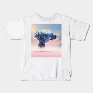 Abstract monkey head Kids T-Shirt